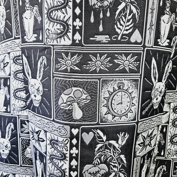 NWT Modcloth Dangerfield Meet My Dark Side Midi Dress size 16 - Picture 8 of 13